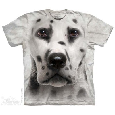 Dalmation Dog Face T Shirt